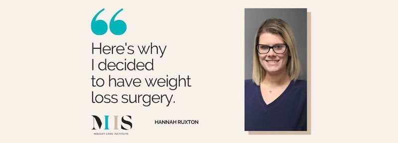 Why I Decided to Have Weight Loss Surgery